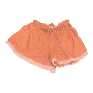 Project Social T Lex Lace Trim Shorts in Bronzer size XS New in Bag AR 10
